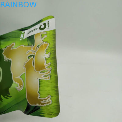 การพิมพ์สีถุงตั้งได้สำหรับบรรจุภัณฑ์อาหารไก่ / เป็ด / วัว