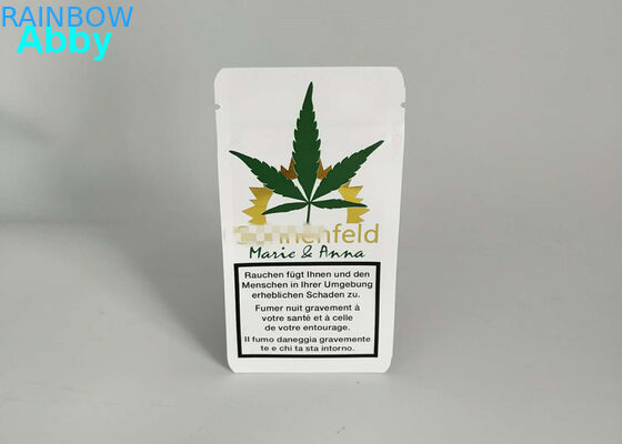 การพิมพ์ทองแมตต์อลูมิเนียมฟอยล์ถุงก๊าซเป้าเสื้อกางเกงด้านข้าง 10000 MOQ