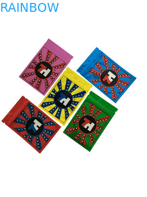 เคลือบเงาฟอยล์ถุงซิปพลาสติก 7h ฉลากแบบกำหนดเองพิมพ์สำหรับเมล็ด CBD