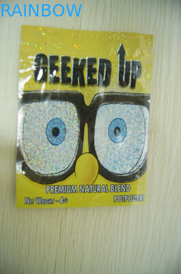 บรรจุภัณฑ์ธูปสมุนไพรอำพันใบไม้, ความปลอดภัยกระเป๋าซีลสามด้าน 4 กรัม