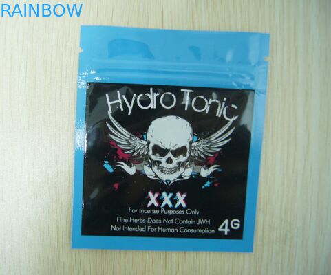 บรรจุภัณฑ์ธูปสมุนไพรสูง Barrier ถุงซิปพลาสติกวัสดุ