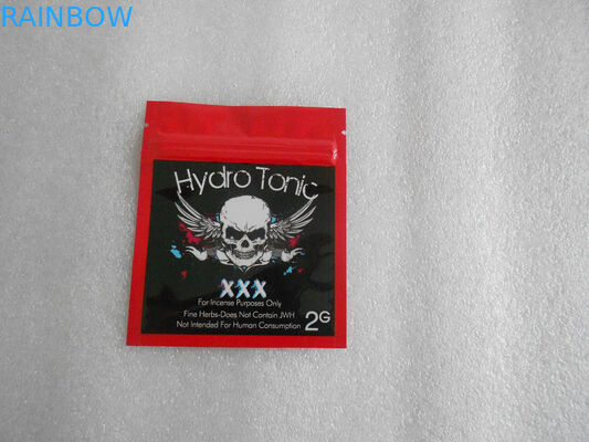 บรรจุภัณฑ์ธูปสมุนไพรสูง Barrier ถุงซิปพลาสติกวัสดุ