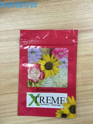 บรรจุภัณฑ์ธูปสมุนไพรดอกไม้ CBD ถุงฟอยล์แพทย์อลูมิเนียมแปดสี