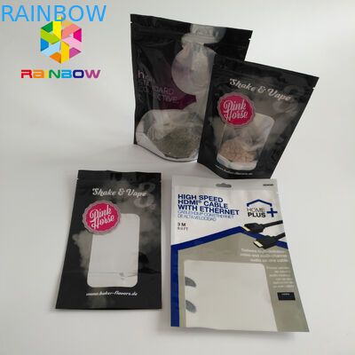 ล้างหน้าต่างยืนขึ้นถุงกระเป๋าสำหรับอาหาร / ขนม / กาแฟ 10,000 ขั้นต่ำ