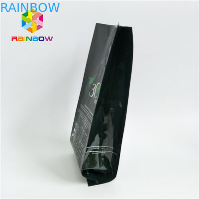 ถุงบรรจุภัณฑ์ฟอยล์ความจุขนาดใหญ่พื้นผิวด้านสำหรับคุกกี้ / ถุงกาแฟปรุงรสชา