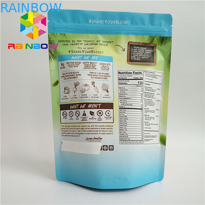 ถุงอลูมิเนียมฟอยล์เคลือบมันลามิเนต 100mircon สำหรับคุกกี้อบน้ำตาล