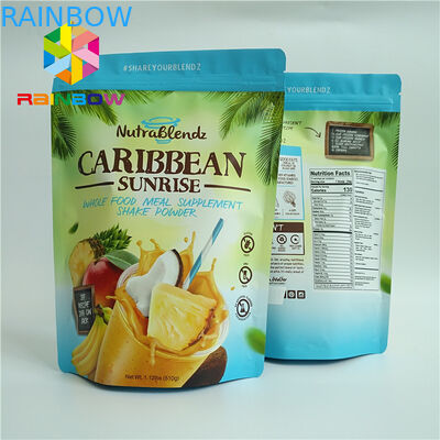 ถุงอลูมิเนียมฟอยล์เคลือบมันลามิเนต 100mircon สำหรับคุกกี้อบน้ำตาล