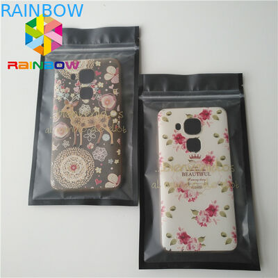 บรรจุภัณฑ์พลาสติกที่ไม่ใช่สายเคเบิลโทรศัพท์มือถือโนนิบรรจุภัณฑ์ไม่รั่วด้วยตัวล็อกซิป