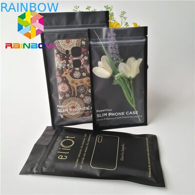 บรรจุภัณฑ์พลาสติกที่ไม่ใช่สายเคเบิลโทรศัพท์มือถือโนนิบรรจุภัณฑ์ไม่รั่วด้วยตัวล็อกซิป