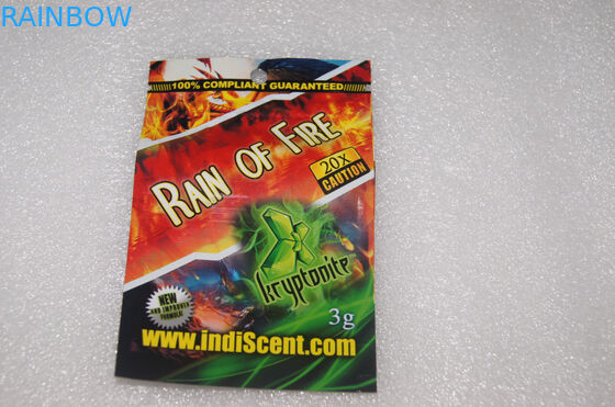 Ravure พิมพ์วัสดุปิดผนึกสามด้านวัสดุ Mylar ศัสตราพร้อมด้ามจับ Ipper