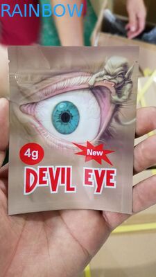 Ravure พิมพ์วัสดุปิดผนึกสามด้านวัสดุ Mylar ศัสตราพร้อมด้ามจับ Ipper