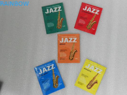 แพ็คเก็ตซองซิปถุงพลาสติกด้วยวัสดุเกรดอาหารที่มีสี CMYK