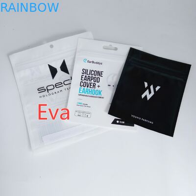 ถุงพลาสติกที่ปิดผนึกรูแขวนสำหรับบรรจุภัณฑ์ที่ชาร์จในรถยนต์ USB แบบติดผนัง