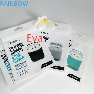 ถุงพลาสติก Zip Seal วัสดุพลาสติก Gravure การจัดการพื้นผิวการพิมพ์ด้วย Euro Hanging Hole