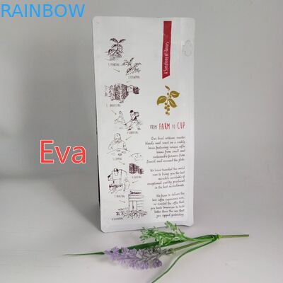 ผนึกซิปลุกขึ้นยืนกระเป๋าด้านล่างแบนสำหรับบรรจุภัณฑ์อาหารสัตว์