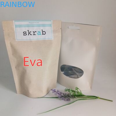 ผนึกซิปลุกขึ้นยืนกระเป๋าด้านล่างแบนสำหรับบรรจุภัณฑ์อาหารสัตว์