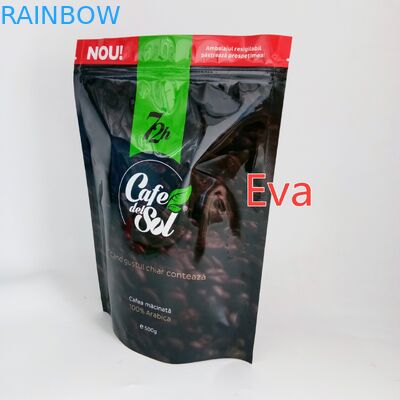 เงินพลาสติกยืนขึ้นถุงกระเป๋า 500g ปลอดสารพิษสำหรับบรรจุภัณฑ์ผงกาแฟชา