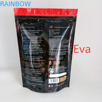 เงินพลาสติกยืนขึ้นถุงกระเป๋า 500g ปลอดสารพิษสำหรับบรรจุภัณฑ์ผงกาแฟชา