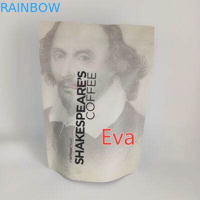 เงินพลาสติกยืนขึ้นถุงกระเป๋า 500g ปลอดสารพิษสำหรับบรรจุภัณฑ์ผงกาแฟชา