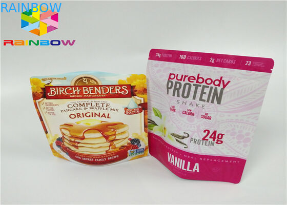 ที่กำหนดเองพิมพ์ชารีไซเคิลซิปที่กำหนดเองอลูมิเนียมฟอยล์ชาบรรจุภัณฑ์อาหาร Ziplock mylar กระเป๋าสำหรับกาแฟผงกระเป๋า