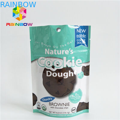 กระเป๋าบรรจุอาหารว่างขนาดเล็ก มีซิปเปอร์มือด้านบน สีที่กําหนดเอง