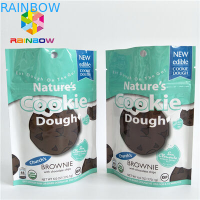 กระเป๋าบรรจุอาหารว่างขนาดเล็ก มีซิปเปอร์มือด้านบน สีที่กําหนดเอง