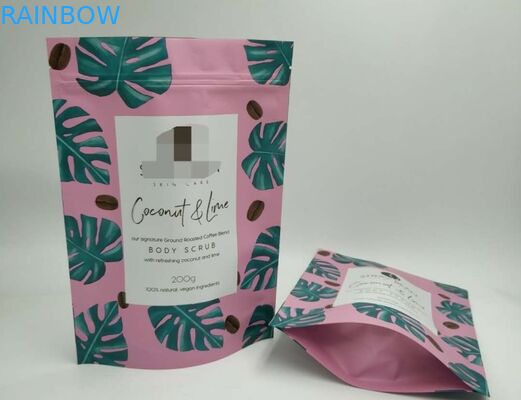 ขนาดแตกต่างกันอลูมิเนียมฟอยล์ยืนขึ้นกระเป๋าด้วยวัสดุ MOPP / VMPET / PE