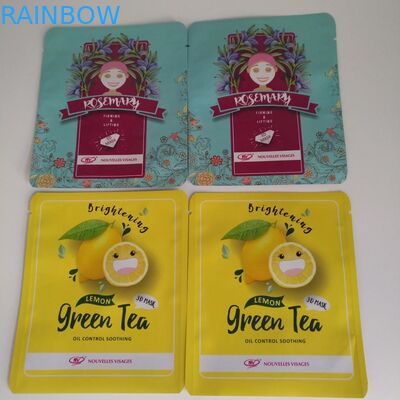 แมท พลาสติกหน้ากากบรรจุ Holographic Tear Notch กับสายเลเซอร์ซิป