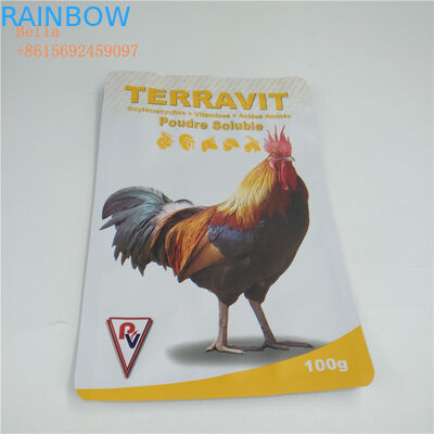 ถุงอาหารสัตว์เลี้ยงพลาสติกรีไซเคิลได้ความหนาที่กำหนดเองพร้อมพิมพ์โลโก้