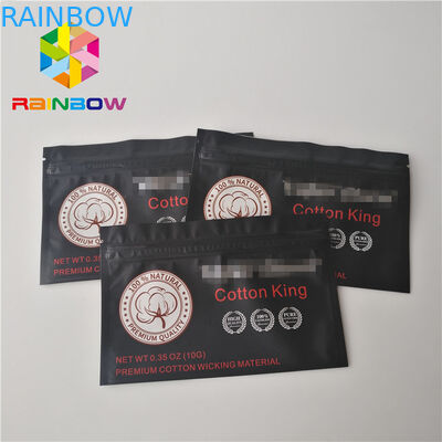 Stand Up Zip Seal Bags สำหรับการแต่งหน้าบนใบหน้า Round Beauty Cotton Pads Fr-20181019-2