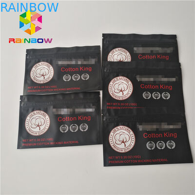 Stand Up Zip Seal Bags สำหรับการแต่งหน้าบนใบหน้า Round Beauty Cotton Pads Fr-20181019-2