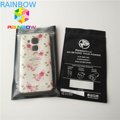 บรรจุภัณฑ์ถุงพลาสติก Ziplock รีไซเคิล USB แบบกำหนดเองพิมพ์ถุง