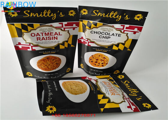 ถุงพลาสติกใสสีเงินบรรจุภัณฑ์ถุงซิปล็อคบรรจุภัณฑ์อลูมิเนียมฟอยล์