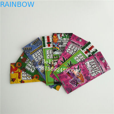 Vape ตลับหมึก Stand Up กระเป๋าบรรจุภัณฑ์โลโก้ที่กำหนดเองล็อคซิปใบรับรอง SGS