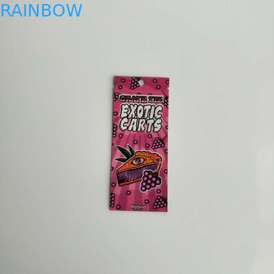 พิมพ์ถุงบรรจุ Ziplock ขนาดแตกต่างกันซิปล็อคกระเป๋าสำหรับตลับ