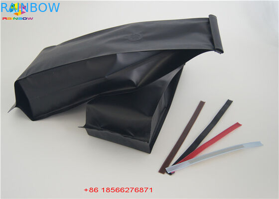 กระเป๋าเงินอลูมิเนียมมันวาวลุกขึ้นยืนบรรจุภัณฑ์ถุงพลาสติกใส