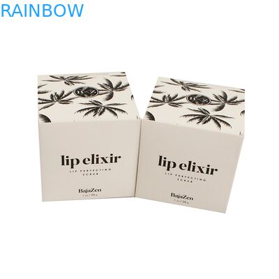 กล่องกระดาษพิมพ์แบบกำหนดเองกล่องบรรจุภัณฑ์เครื่องสำอางนูนอนุมัติเอสจีเอ