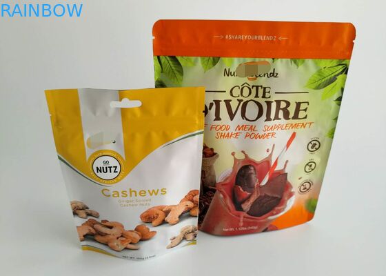 เมล็ดเชียออร์แกนิกขนมขบเคี้ยวคุกกี้ถุงบรรจุภัณฑ์อาหารการพิมพ์แผ่นแม่พิมพ์พร้อมซิป