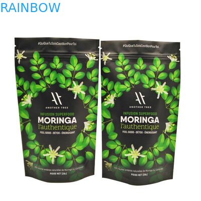 ที่กำหนดเองบรรจุภัณฑ์ชากระเป๋าดีท็อกซ์ลดน้ำหนักชา / ดอกไม้ใบ / เมล็ดถุงถั่ว Ziplock