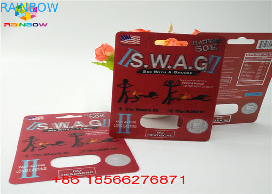 บรรจุภัณฑ์พลาสติกบรรจุบัตรพองชายพับกระดาษเอง