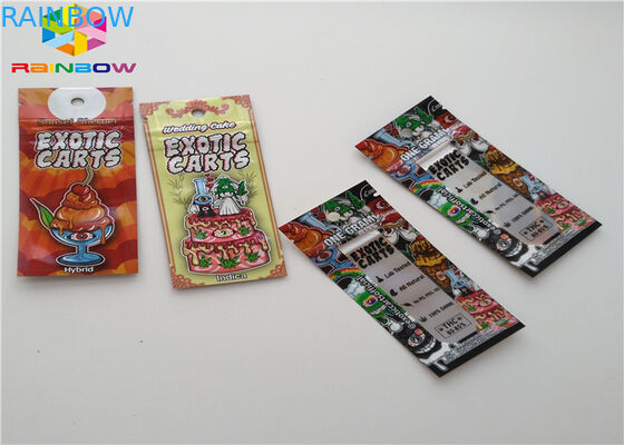 อลูมิเนียมฟอยล์ซิปล็อคถุงพลาสติกบรรจุอาหารกระเป๋าขนาดที่กำหนดเองด้วยรอยฉีก