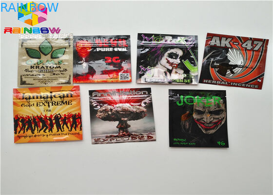 ถุงพลาสติกผนึกสมุนไพรธูป AC1003 CBD Vape น้ำมันบรรจุภัณฑ์ตลับ