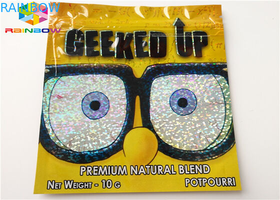 ถุงพลาสติกผนึกสมุนไพรธูป AC1003 CBD Vape น้ำมันบรรจุภัณฑ์ตลับ