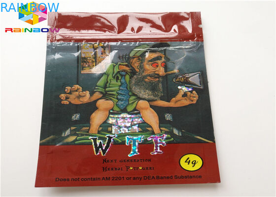 ถุงพลาสติกผนึกสมุนไพรธูป AC1003 CBD Vape น้ำมันบรรจุภัณฑ์ตลับ