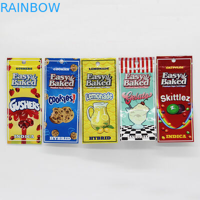 ถุงพลาสติก Vape Exotic บรรจุภัณฑ์ถุงรสโปรโมชั่นสำหรับบรรจุภัณฑ์อาหาร