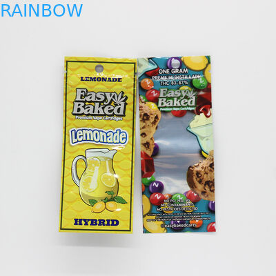 ถุงพลาสติก Vape Exotic บรรจุภัณฑ์ถุงรสโปรโมชั่นสำหรับบรรจุภัณฑ์อาหาร