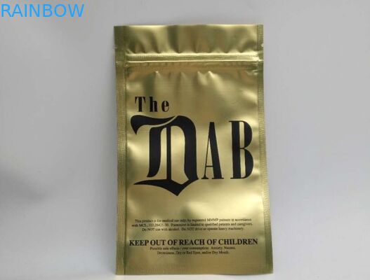 Zip Lock Stand Up Pouch บรรจุภัณฑ์ถุงอลูมิเนียมเคลือบสำหรับเมล็ดแพ็คเก็ตอาหาร