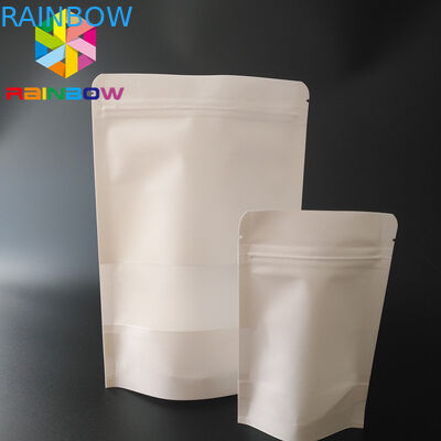 Stand Up Pouch ถุงบรรจุภัณฑ์ขนมพิมพ์ลาย Ziplock ความหนา 150 ไมครอน