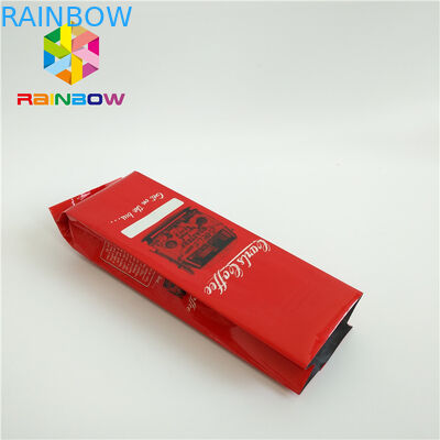 คราฟท์ด้านเป้าเสื้อกางเกงลุกขึ้นยืนถุงกาแฟถุงพลาสติกปิดผนึกพิมพ์แบบกำหนดเอง