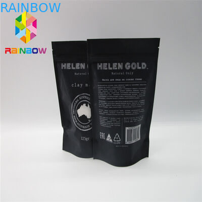 ผงชาถั่วถุงพลาสติกบรรจุภัณฑ์อลูมิเนียมฟอยล์พิมพ์แบบกำหนดเองพร้อมวาล์ว